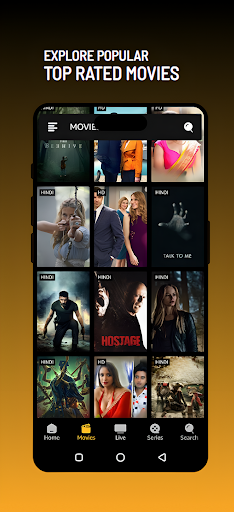Picasso: Live TV, Movie & Show ekran görüntüsü