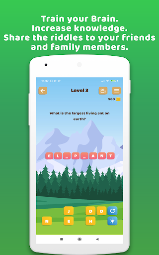 Word Riddle Quest: Brain Game ekran görüntüsü