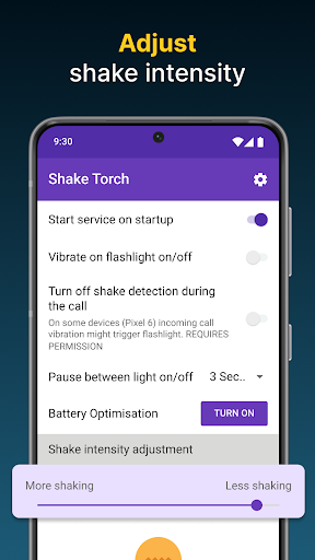 Shake Flashlight - Fast Torch ekran görüntüsü