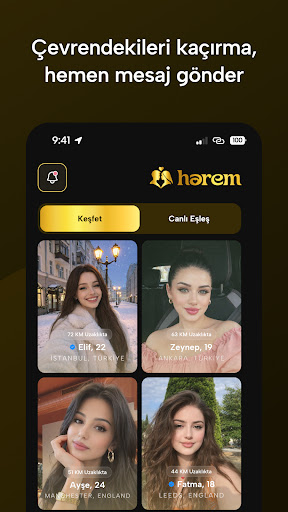 Harem: Görüntülü Sohbet ekran görüntüsü