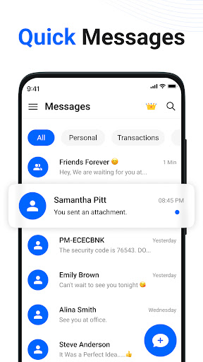 Messages: SMS Texting Home App ekran görüntüsü