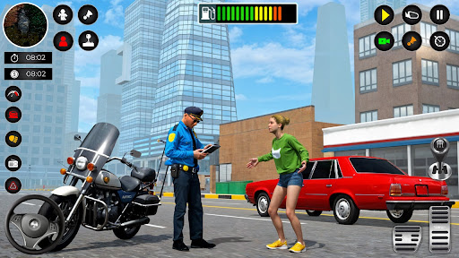 Police Cop Simulator Game ekran görüntüsü