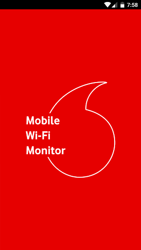Vodafone Mobile Wi-Fi Monitor ekran görüntüsü