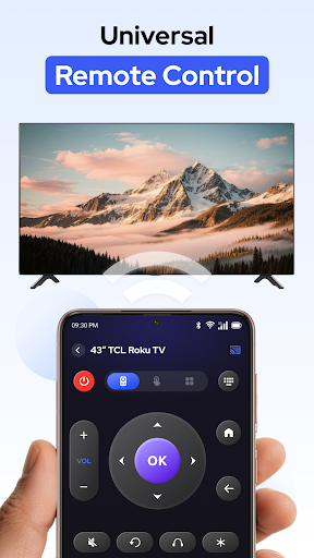 Cast to TV, Remote Control ekran görüntüsü