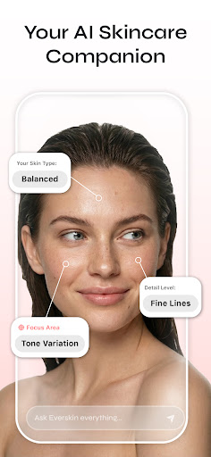 EverSkin - AI Skincare Routine ekran görüntüsü