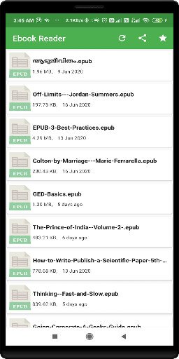 Epub Reader | Ebook Reader ekran görüntüsü