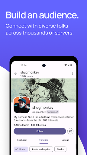 Mastodon ekran görüntüsü