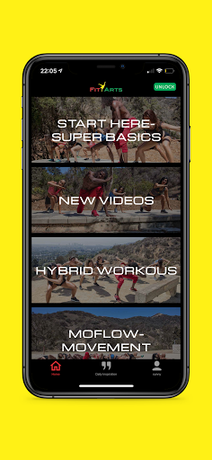 Fit Arts Anywhere ekran görüntüsü