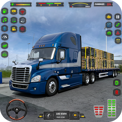 American Cargo Truck Games 3D