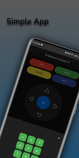 Remote for Mysat tv ekran görüntüsü