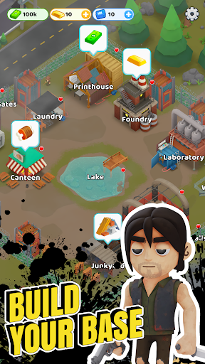 Survivor Idle Run: Z-RPG Game ekran görüntüsü