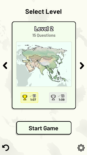Countries of Asia Quiz ekran görüntüsü