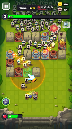 Tower King: Defense game ekran görüntüsü