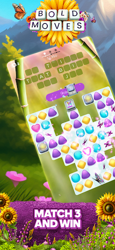 Bold Moves Match 3 Puzzles ekran görüntüsü