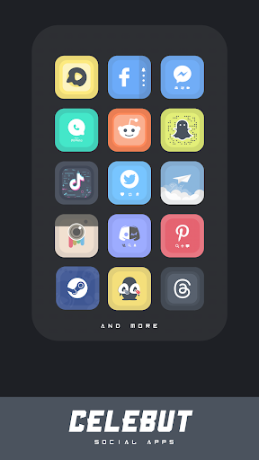 CELEBUT Iconpack ekran görüntüsü