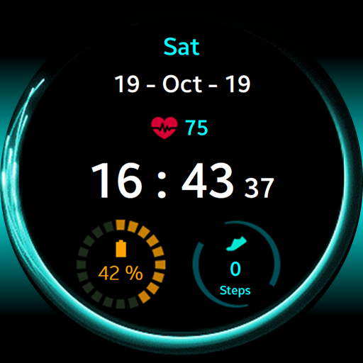 Racing Lines Watch Face ekran görüntüsü