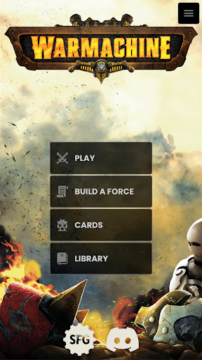 Warmachine App ekran görüntüsü