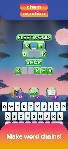 Chain Reaction: Word Pairs ekran görüntüsü