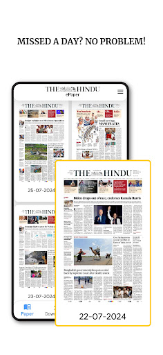 The Hindu ePaper: eNewspaper ekran görüntüsü