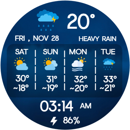 Weather Forecast for Wear OS