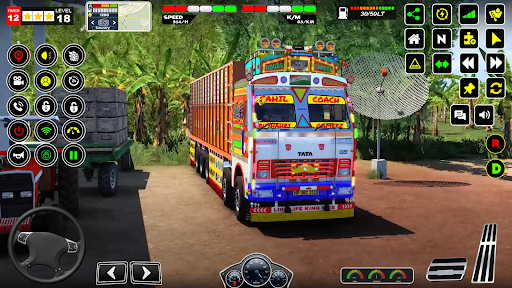 Indian Truck Drive Offroad 3D ekran görüntüsü