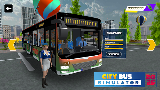 City Bus Drive Simulator 2025 ekran görüntüsü