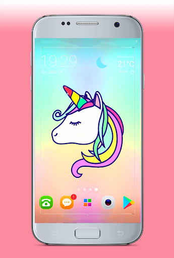 kawaii Unicorn Duvar Kağıtları ekran görüntüsü