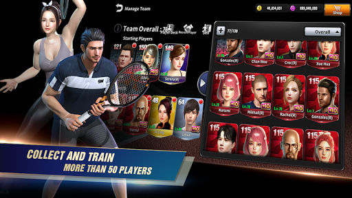 Ultimate Tennis: 3D online spo ekran görüntüsü