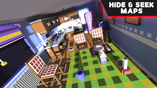 Hide and Seek Maps Minecraft ekran görüntüsü
