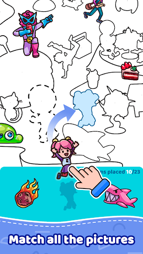 Sticker coloring - art puzzle ekran görüntüsü