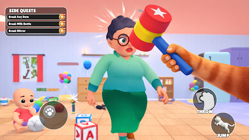Cat Escape: Pranks Games ekran görüntüsü