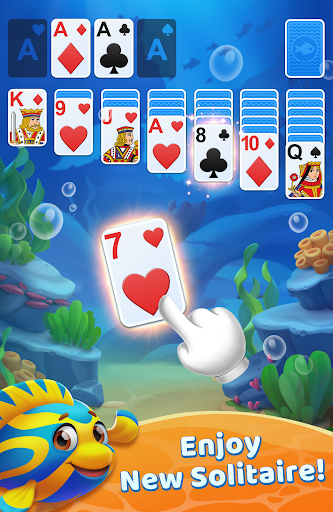 Tiny Fish Solitaire ekran görüntüsü