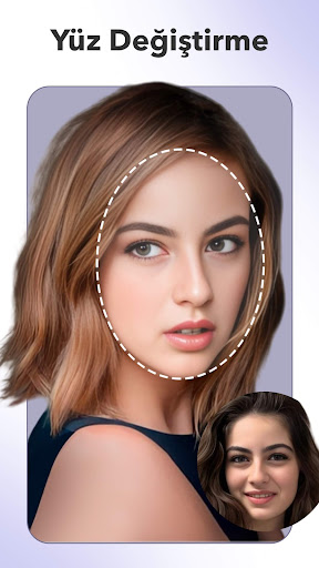 FacePic Yüz Editörü, Saç, Yaş ekran görüntüsü