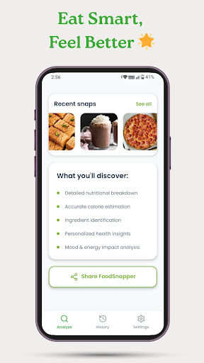 FoodSnapper - Food Analyzer ekran görüntüsü