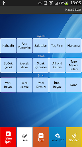 Orion PosDroid ekran görüntüsü