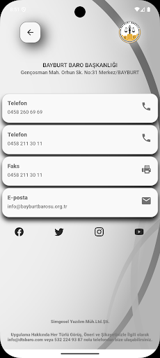 Bayburt Barosu ekran görüntüsü