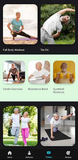 Workout for Seniors at Home ekran görüntüsü