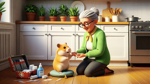 Naughty Hamster Prank Battle ekran görüntüsü