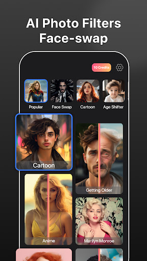 Magicface: AI Photo Filters ekran görüntüsü