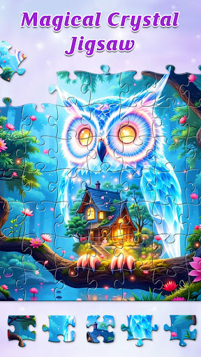 Magical Crystal-Jigsaw Puzzles ekran görüntüsü