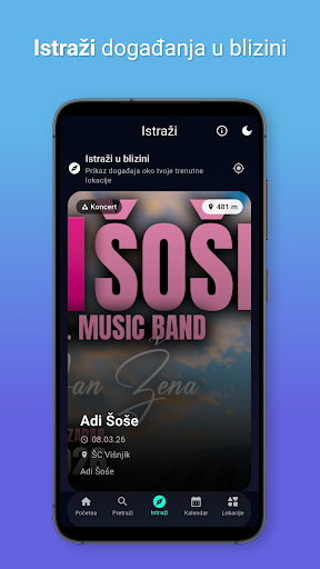 ZadarEvents ekran görüntüsü