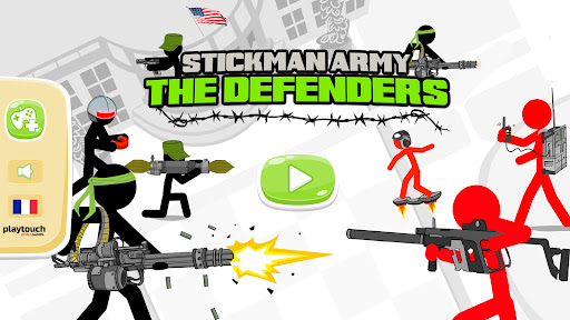 Stickman Army : The Defenders ekran görüntüsü