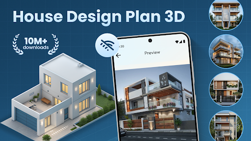 Ev Tasarım Planı 3D Uygulaması ekran görüntüsü