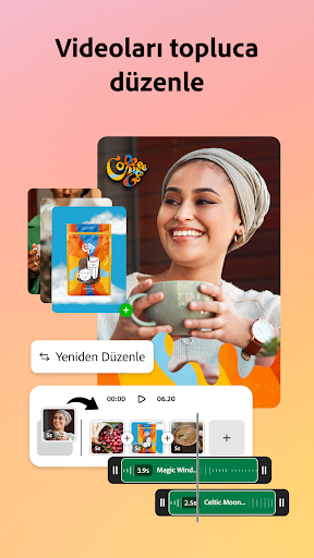 Adobe Express: AI Foto, Video ekran görüntüsü