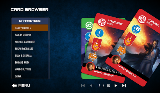Dresden Files Co-op Card Game ekran görüntüsü