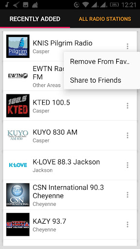 Wyoming Radio Stations - USA ekran görüntüsü