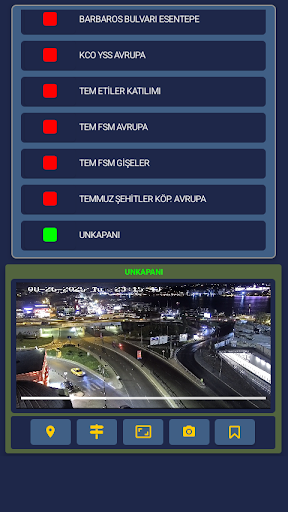 İstanbul Mobese Kameralar ekran görüntüsü