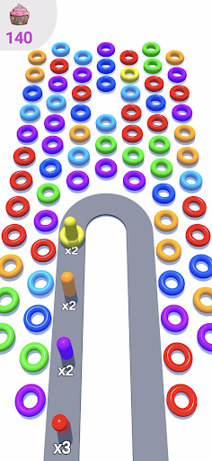 Hoop Stacking: Color Rush ekran görüntüsü