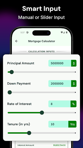 Easy Loan & EMI Calculator ekran görüntüsü