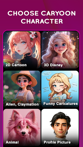 Cartoon Art: AI Photo Editor ekran görüntüsü